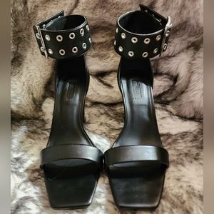 FOREVER 21 heels 7 with grommet ankle straps